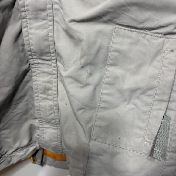 Burton Ronin Ski Jacket Gray Black Snowboarding Mens M Stained 90s Y2K Retro - Picture 5 of 13
